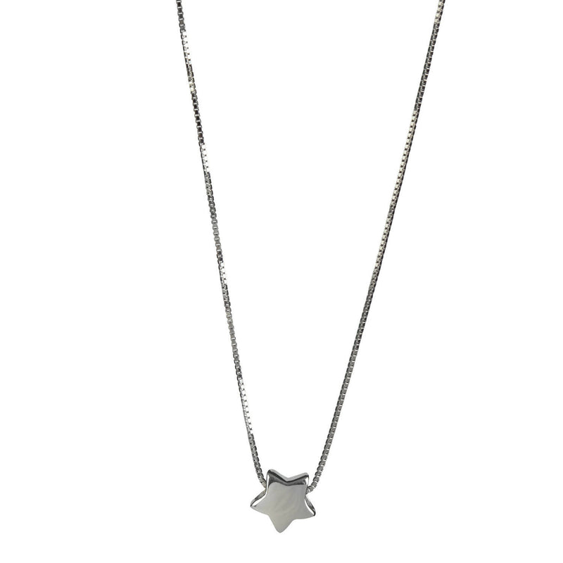 Collar estrella plata