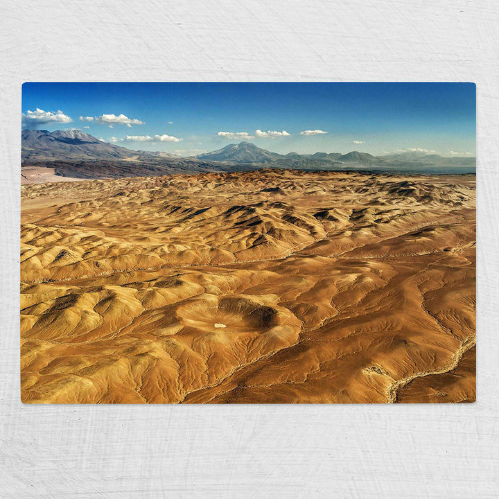 Tabla de vidrio Cráter Meteorito Monturaqui