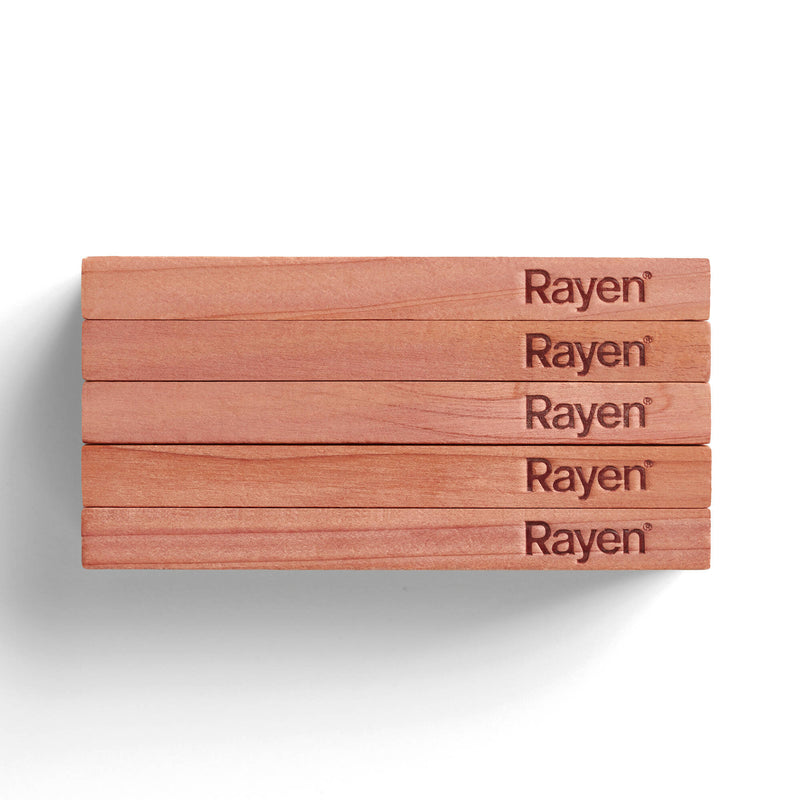 Bloques de madera de cedro Rayen