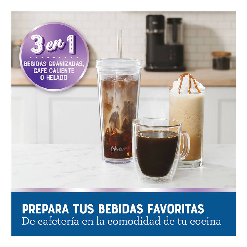 Cafetera frappé Oster®con licuadora BVSTDC03B-052 Oster