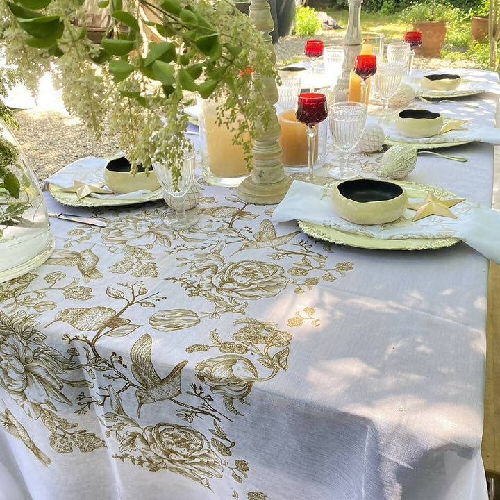 Mantel Colibrí - Velo Organza