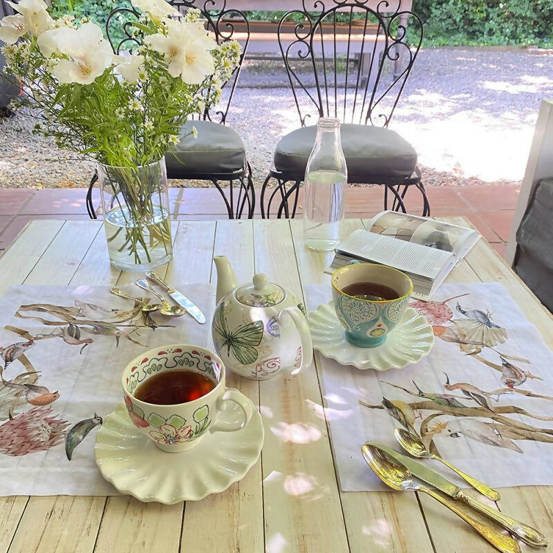 Set Individuales Velo Organza - Esperanza